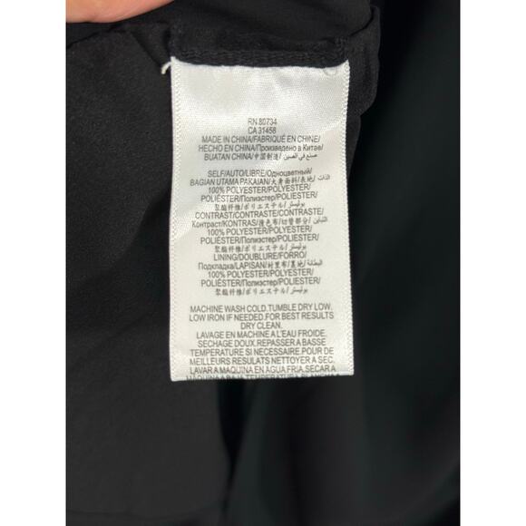 NWT BCBGMaxAzria Callie Flutter-Sleeve Chiffon Gown Formal Evening Dress Size 12 - Picture 16 of 16